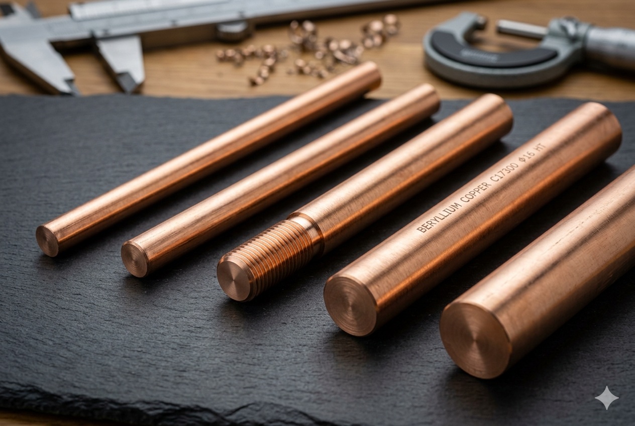 ベリリウム銅の熱処理